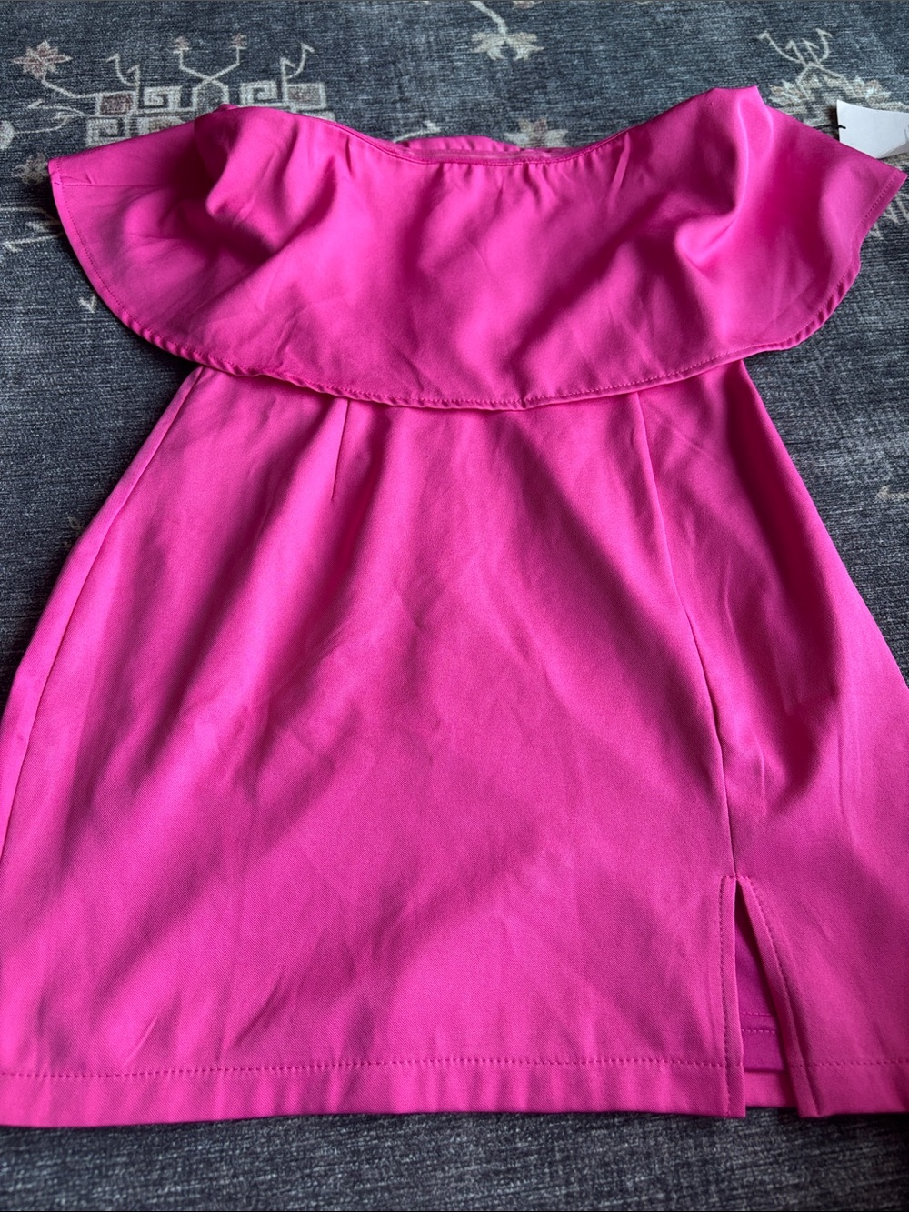Superdown Hot Pink strapless Mini Dress